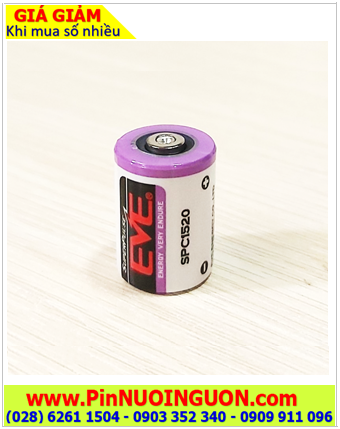 EVE SPC1520, Pin tụ điện siêu xung EVE Super Pulse Lithium SPC1520 Ion Lithium chính hãng